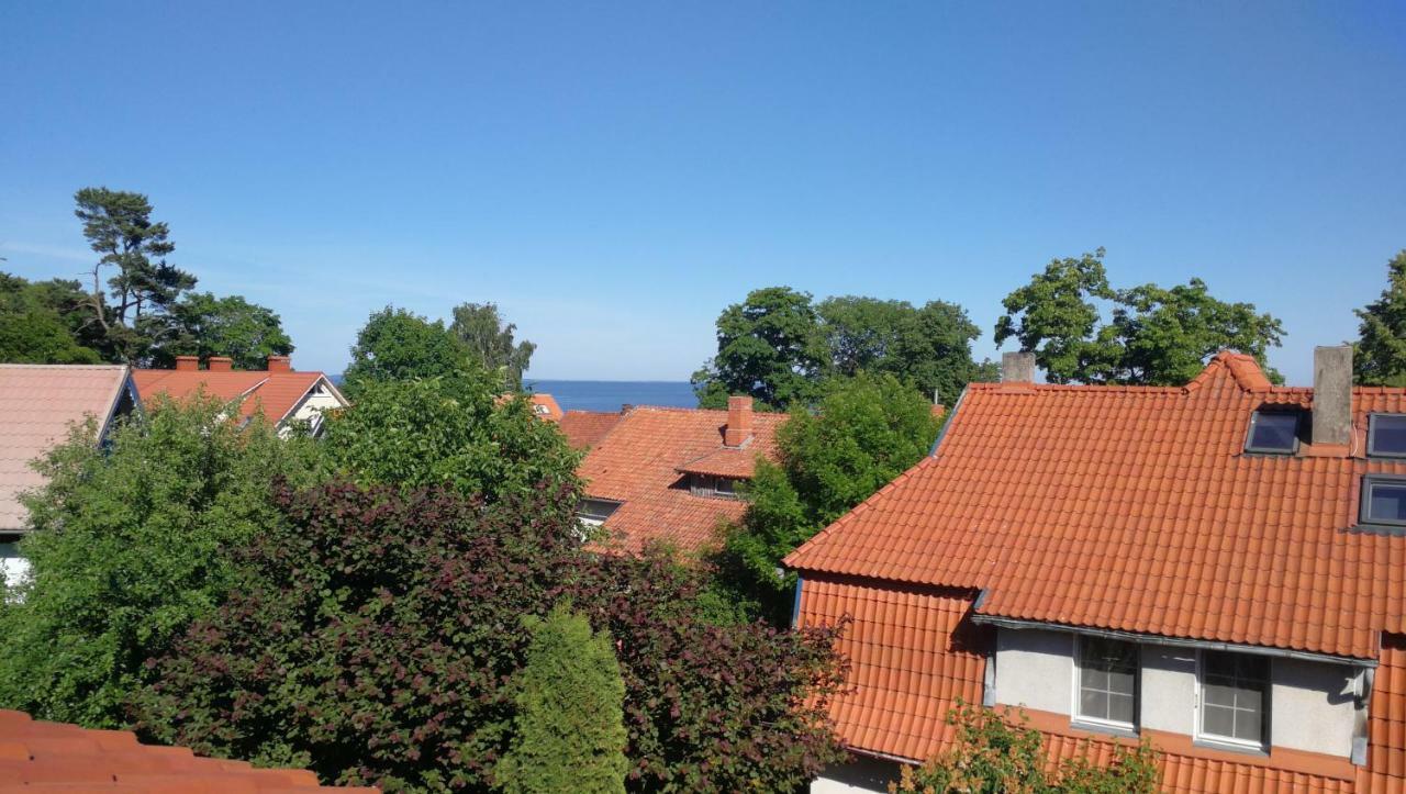 Ferienwohnung Ausras Mansarde Nida Exterior foto